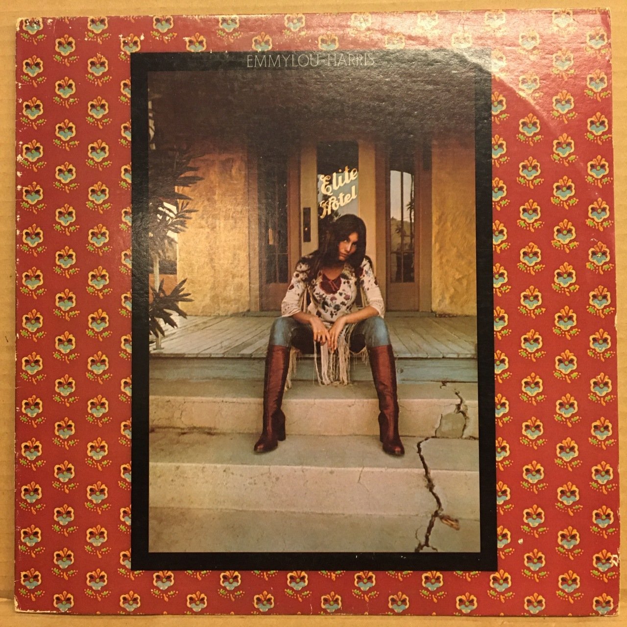 EMMYLOU HARRIS - ELITE HOTEL 1975 2.EL PLAK