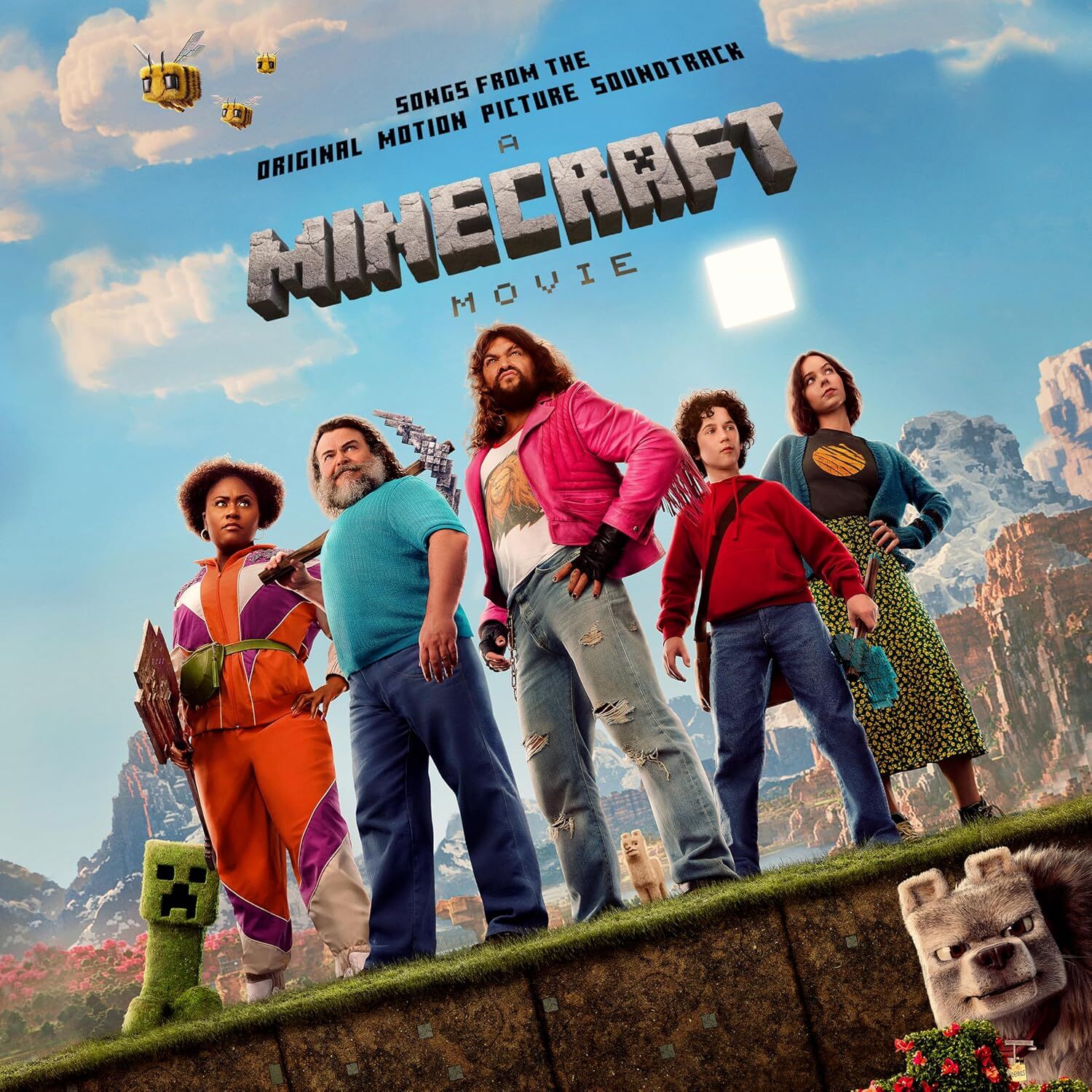 A MINECRAFT MOVIE - SOUNDTRACK / JACK BLACK , DIRTY HONEY , BENEE etc (2025) - LP COLOURED EDITION SIFIR PLAK