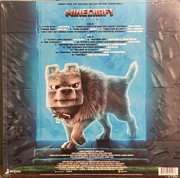 A MINECRAFT MOVIE - SOUNDTRACK / JACK BLACK , DIRTY HONEY , BENEE etc (2025) - LP COLOURED EDITION SIFIR PLAK