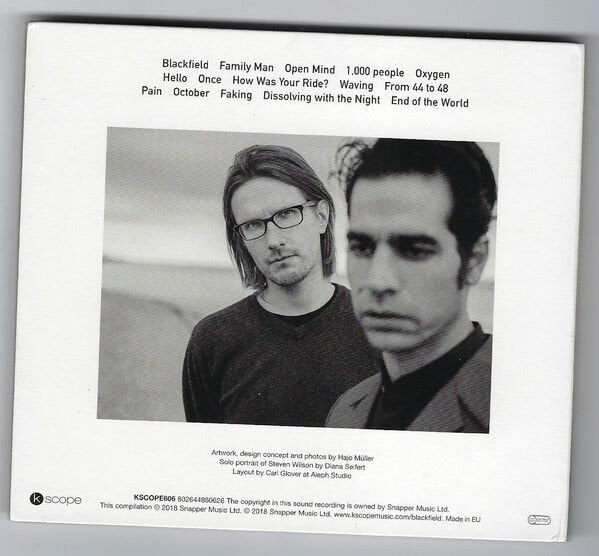 BLACKFIELD - OPEN MIND: THE BEST OF BLACKFIELD (2018) - CD DIGIPAK AMBALAJINDA SIFIR