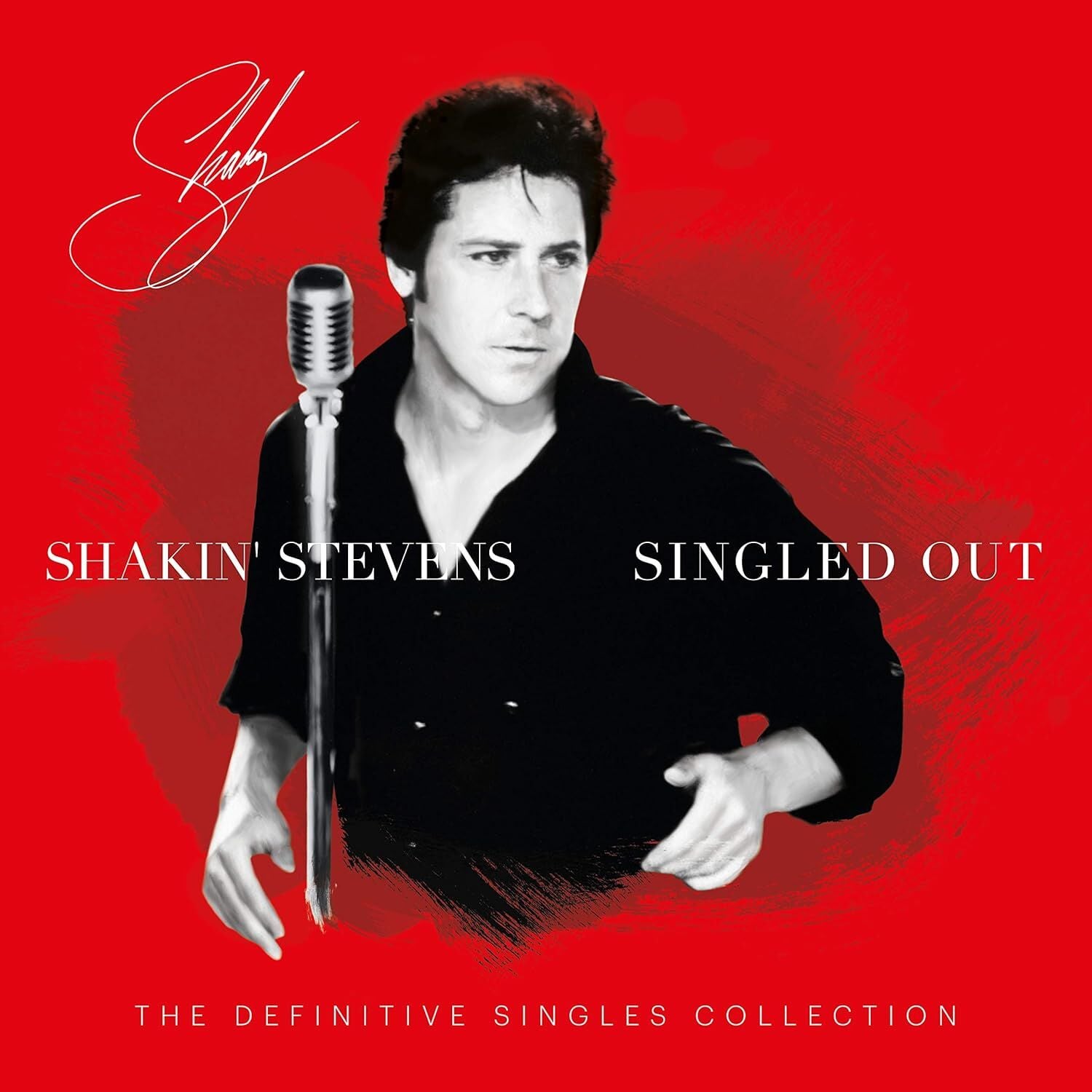 SHAKIN STEVENS - SINGLED OUT / THE DEFINITIVE SINGLES COLLECTION (2020) - 2xLP  COMPILATION SIFIR PLAK