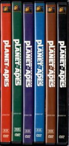 PLANET OF THE APES THE EVOLUTION - 5 FİLM - 6 DVD BOXSET 1.BÖLGE TÜRKÇE ALTYAZI YOKTUR 2.EL