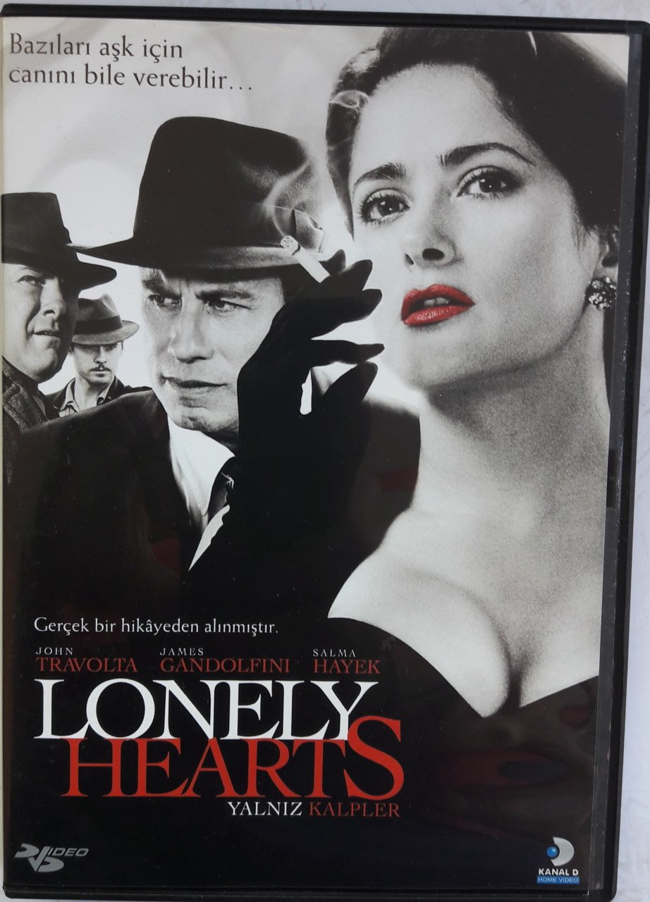 LONELY HEARTS - YALNIZ KALPLER - JOHN TRAVOLTA - SELMA HAYEK - JAMES GANDOLFINI - DVD SIFIR