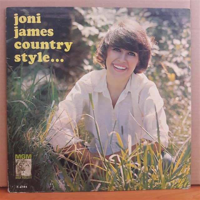 JONI JAMES - COUNTRY STYLE... - LP 2.EL PLAK