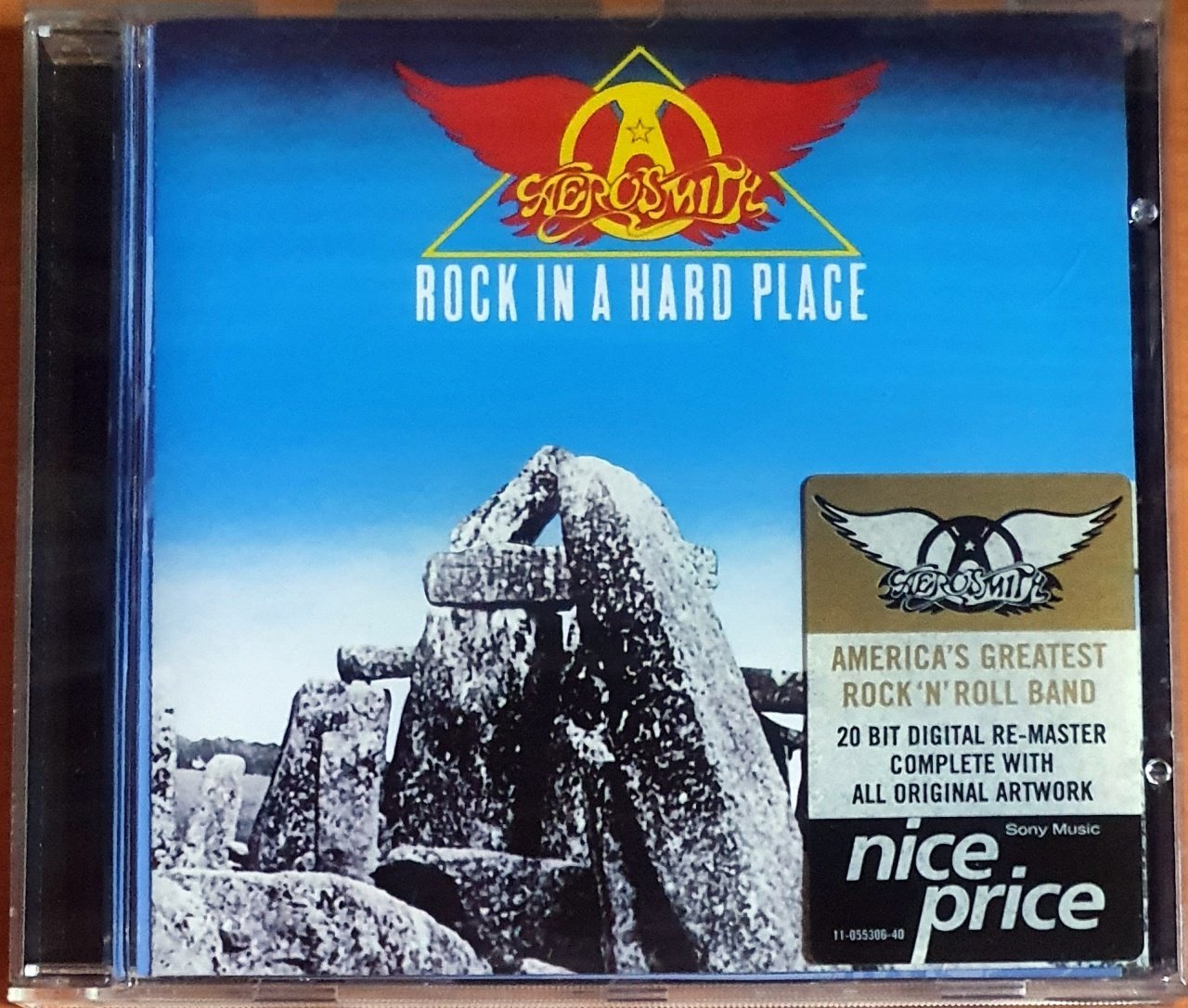 AEROSMITH - ROCK IN A HARD PLACE (1982) - CD 1993 REMASTERED REISSUE 2.EL