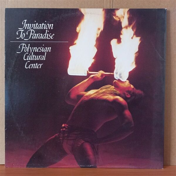 INVITATION TO PARADISE / POLYNESIAN CULTURAL CENTER (1979) - LP 2.EL PLAK