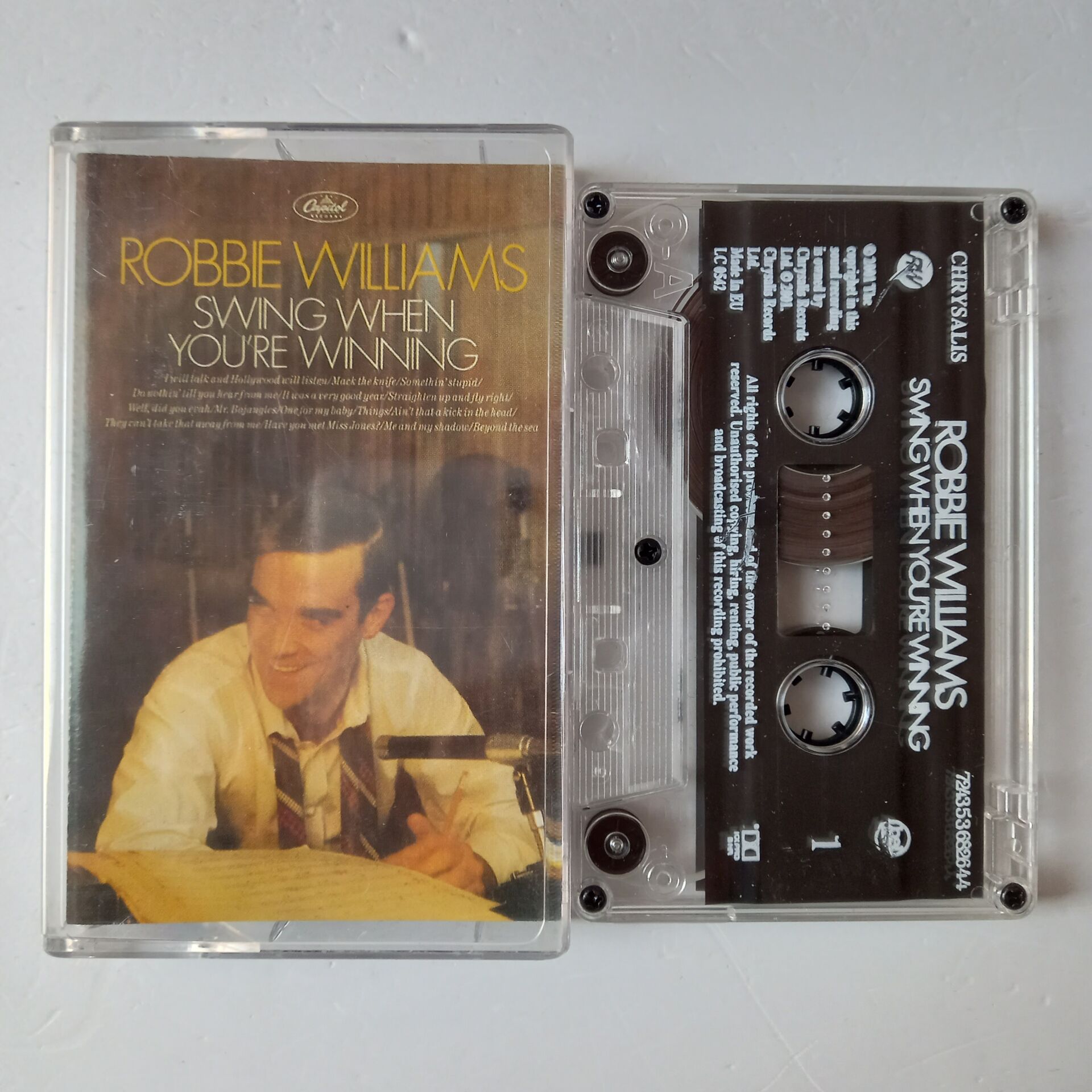 ROBBIE WILLIAMS – SWING WHEN YOU'RE WINNING (2001) - KASET 2.EL