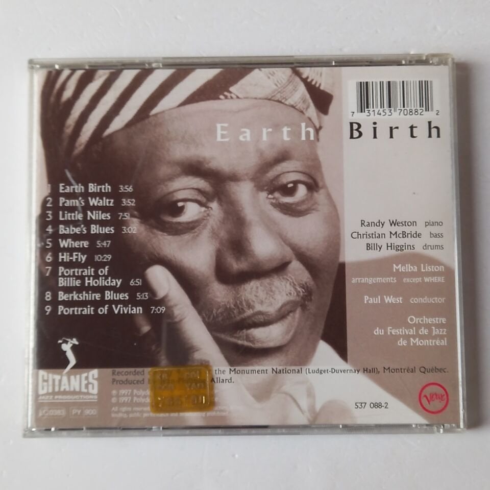 RANDY WESTON – EARTH BIRTH (1997) - CD REISSUE 2.EL