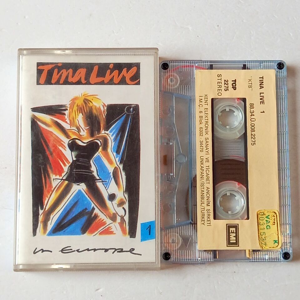 TINA TURNER – TINA LIVE IN EUROPE (1988) - KASET 2.EL