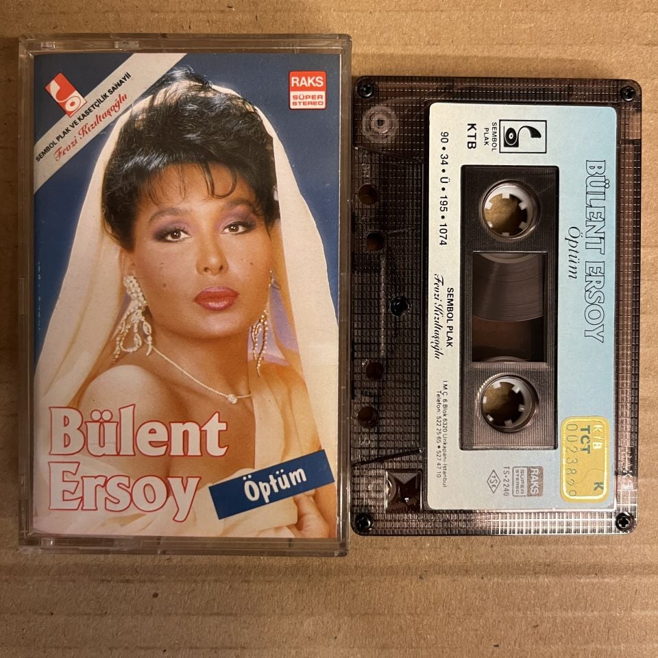 BÜLENT ERSOY - ÖPTÜM (1990) - KASET 2.EL