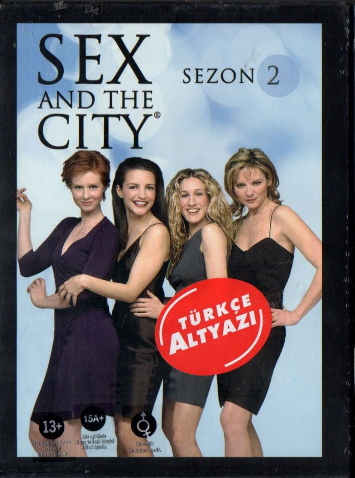 SEX AND THE CITY - SEZON 2 - 2xDVD DIGIPAK AMBALAJINDA SIFIR
