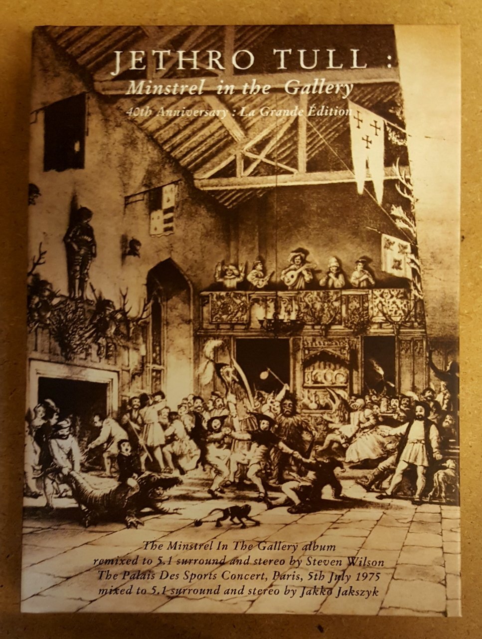 JETHRO TULL MINSTREL IN THE GALLERY (1975) 2CD 1DVD 1DVD AUDIO 2015 40TH ANNIVERSARY LE GRANDE EDITION BOX STEVEN WILSON 2.EL