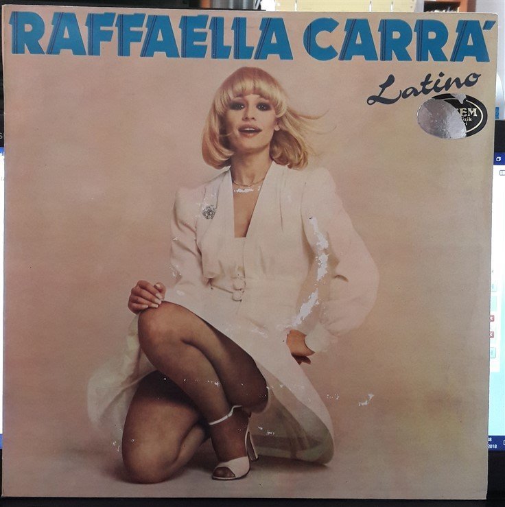 RAFFAELLA CARRA - LATINO (1980) - 2.EL PLAK YERLİ BASKI