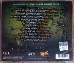 ORGANİZE OLUYORUZ VOLUME 2 / YENER, AYBEN, PİT10, DA POET, FARAZİ & KAYRA (2012) PASAJ CD 2.EL