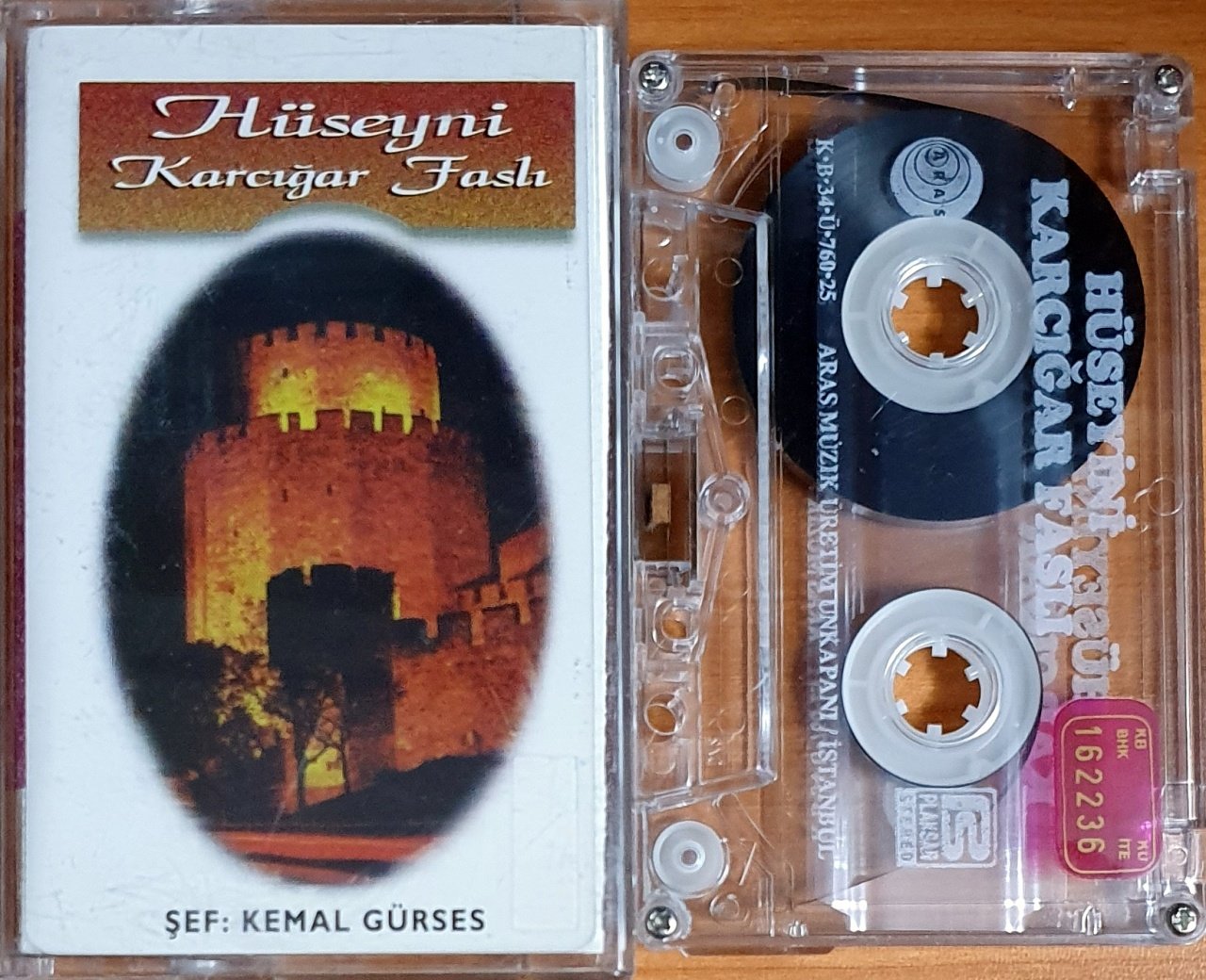 HÜSEYNİ KARCIĞAR FASLI - KASET ARAS MÜZİK 2.EL