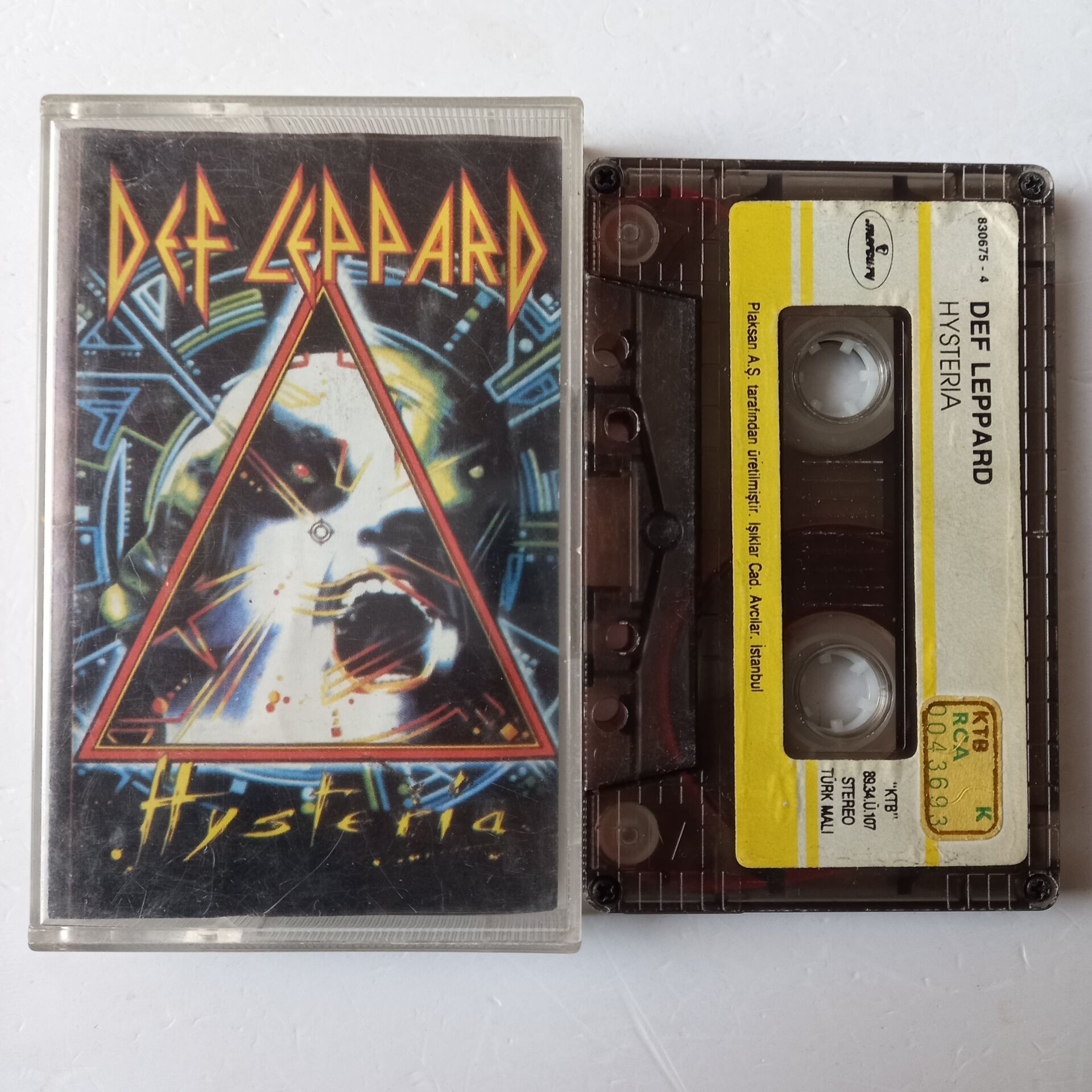 DEF LEPPARD – HYSTERIA (1989) - KASET 2.EL
