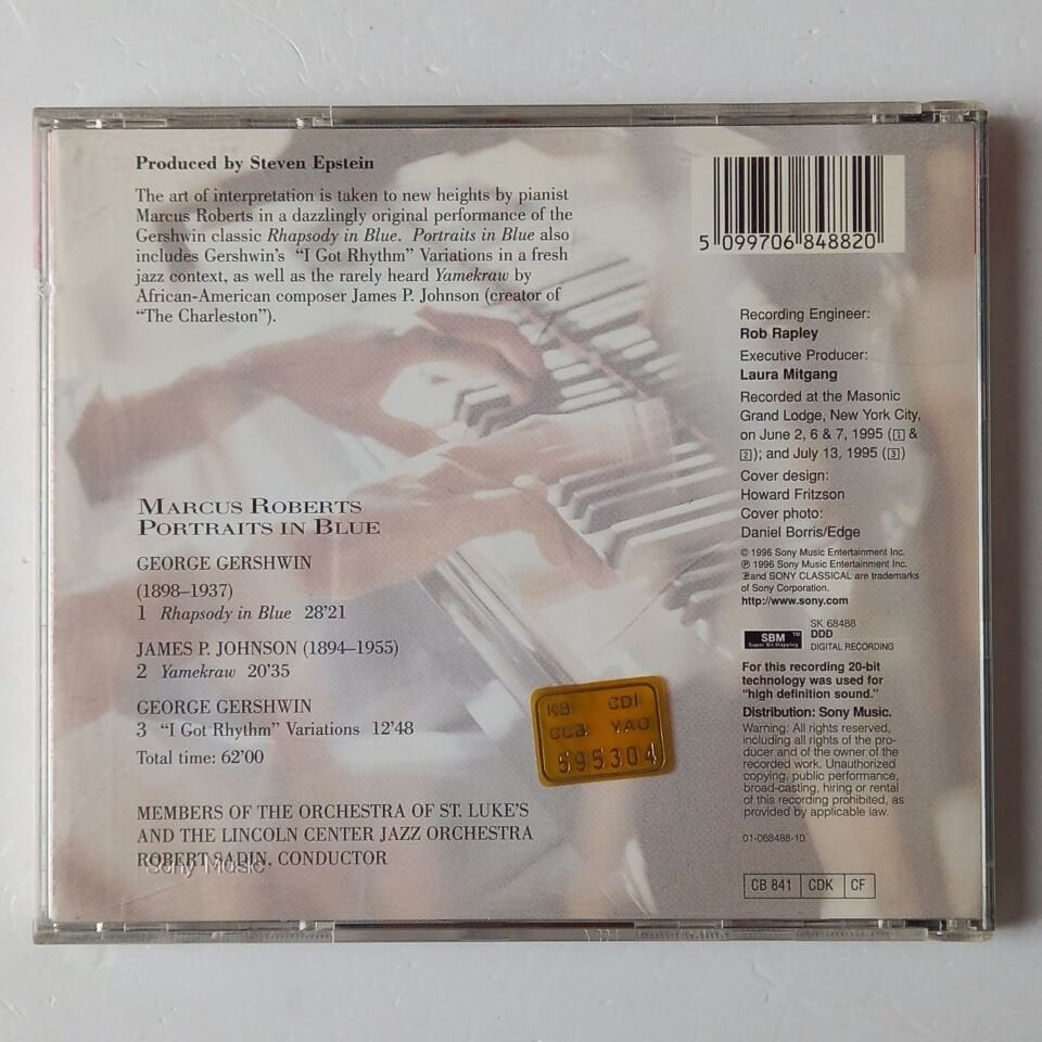 MARCUS ROBERTS – PORTRAITS IN BLUE (1996) - CD 2.EL