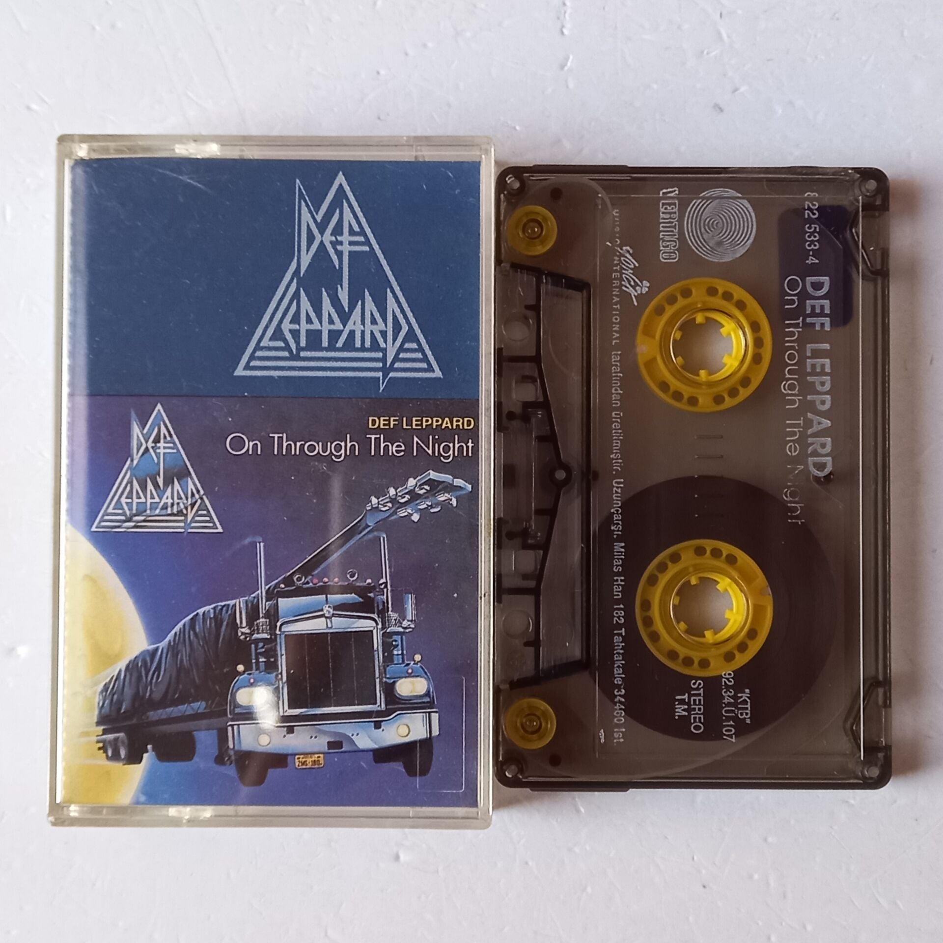 DEF LEPPARD - ON THROUGH THE NIGHT (1992) - KASET 2.EL