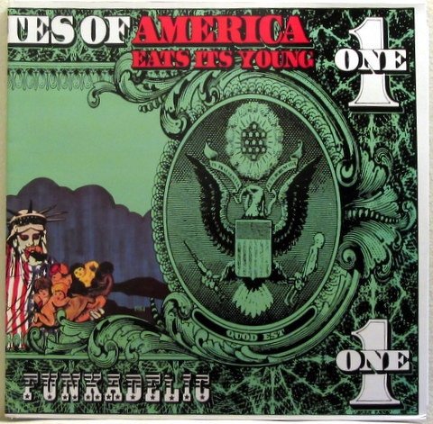 FUNKADELIC - AMERICA EATS ITS YOUNG (1972) -  2LP 180GR GATEFOLD SIFIR PLAK
