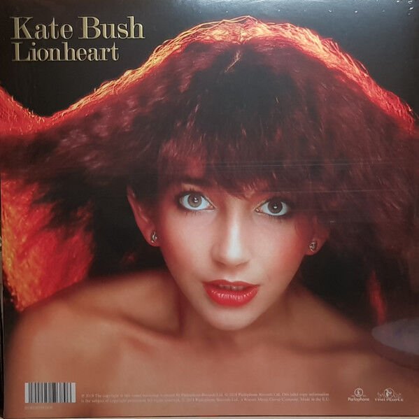 KATE BUSH - LIONHEART (1978) - LP 180GR 2018 EDITION ART ROCK,POP ROCK SIFIR PLAK