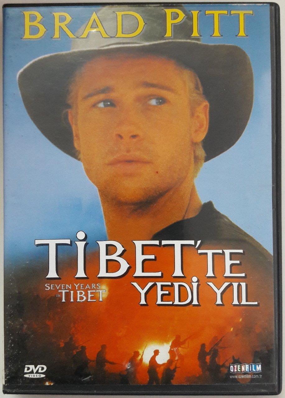 TİBET'TE YEDİ YIL - SEVEN YEARS IN TIBET - BRAD PITT - JEAN-JACQUES ANNAUD - DVD 2.EL