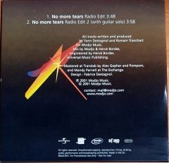 MODJO - NO MORE TEARS (2001) - CD PROMO SINGLE 2.EL
