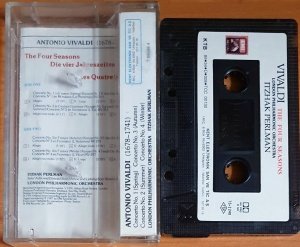 VIVALDI - THE FOUR SEASON / ITZHAK PERLMAN (1989) - KASET 2.EL
