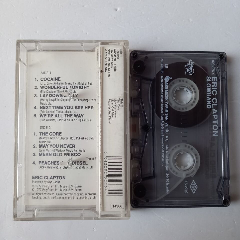 ERIC CLAPTON – SLOWHAND (1995) - KASET 2.EL
