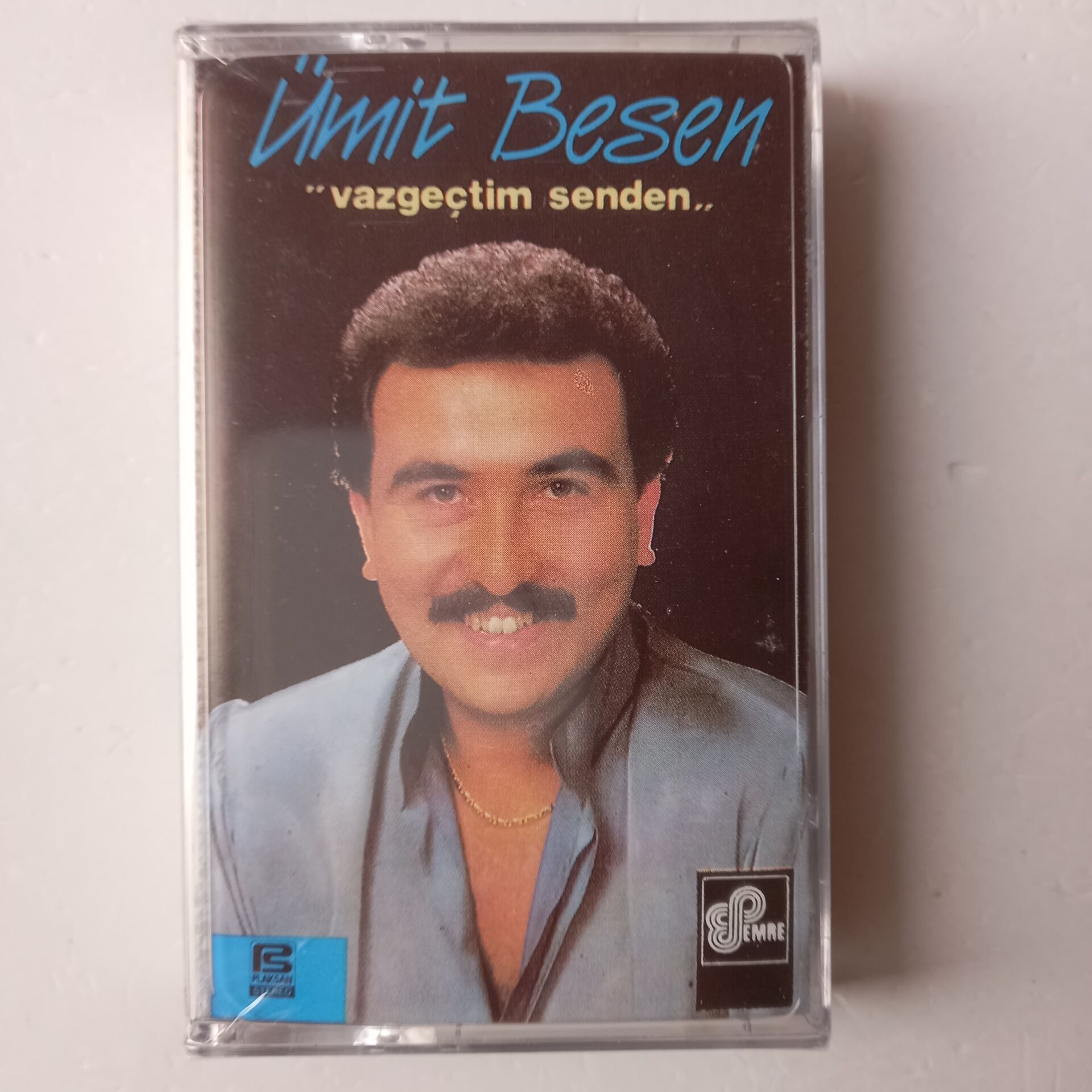 ÜMİT BESEN - VAZGEÇTİM SENDEN - KASET SIFIR