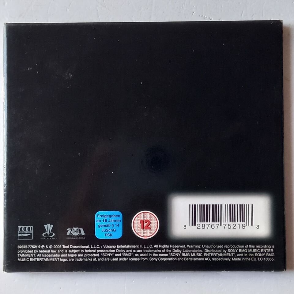 TOOL – PARABOLA (2006) - DVD 2.EL
