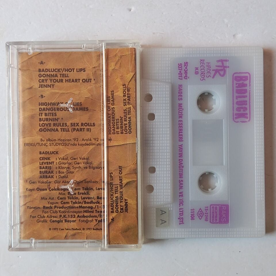 BADLUCK - BADLUCK (1992) - KASET 2.EL