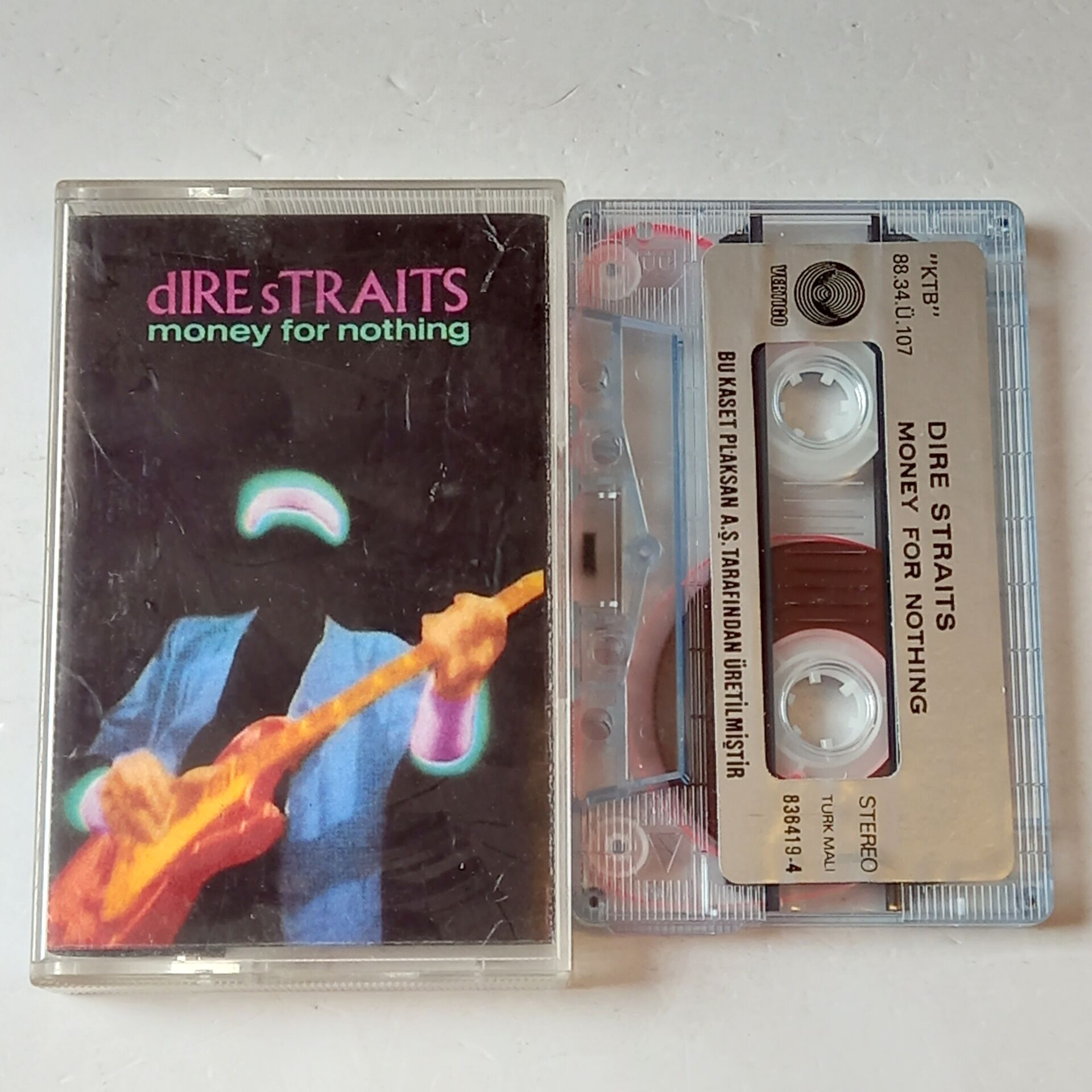 DIRE STRAITS – MONEY FOR NOTHING (1988) - KASET 2.EL