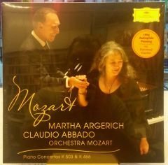 MOZART PIANO CON NO 25 & 20 ARGERICH ABBADO LP