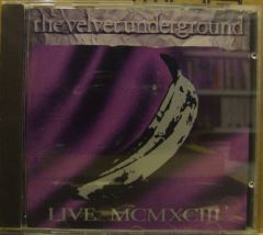 VELVET UNDERGROUND - LIVE MCMXCIII CD 2.EL