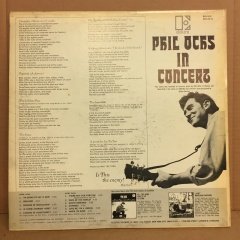 PHIL OCHS - IN CONCERT 2.EL PLAK