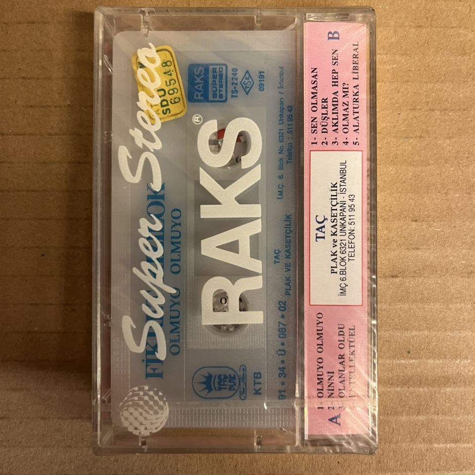 FİKRET KIZILOK - OLMUYO OLMUYO (1991) - KASET AMBALAJINDA SIFIR