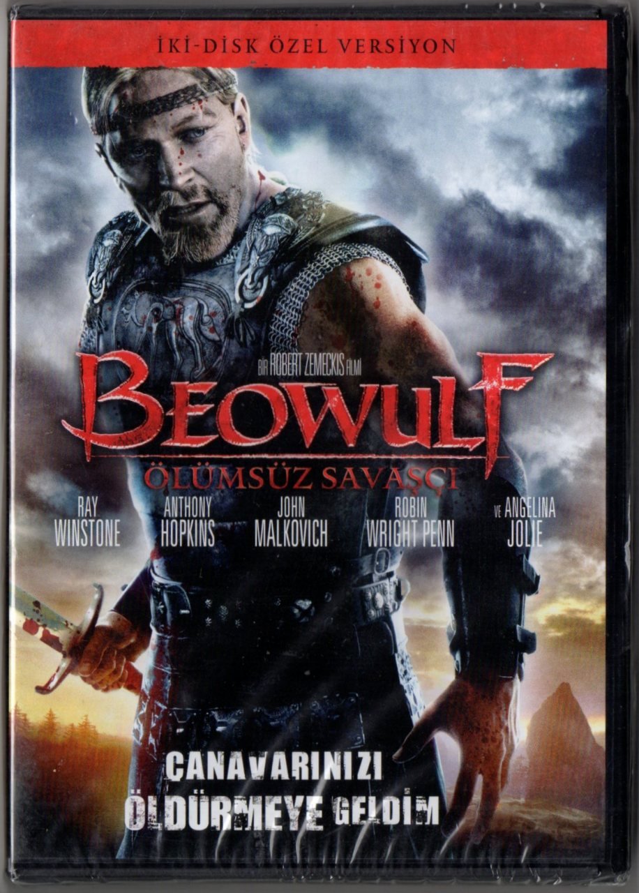 BEOWULF - ÖLÜMSÜZ SAVAŞÇI - RAY WINSTONE - ANTHONY HOPKINS - JOHN MALKOVICH - 2DVD SIFIR