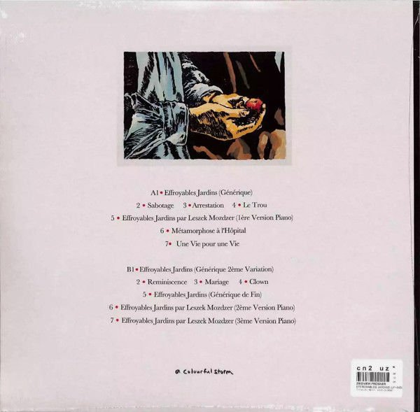 EFFROYABLES JARDINS SOUNDTRACK / MUSIC BY ZBIGNIEW PREISNER (2003) - LP 2024 EDITION SIFIR PLAK