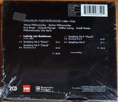GREAT CONDUCTORS OF THE 20TH CENTURY / WILHELM FURTWANGLER / BEETHOVEN SYMPHONIES NOS. 3, 5 & 9 (2004) EMI CLASSICS 2CD SIFIR