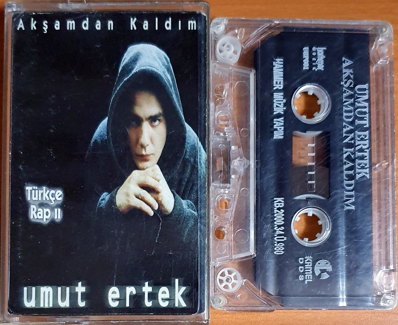 UMUT ERTEK - AKŞAMDAN KALDIM (2000) - KASET HAMMER MÜZİK 2.EL