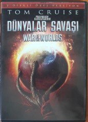 DÜNYALAR SAVAŞI - WAR OF THE WORLDS - TOM CRUISE - DAKOTA FANNING - STEVEN SPIELBERG - 2DVD 2.EL