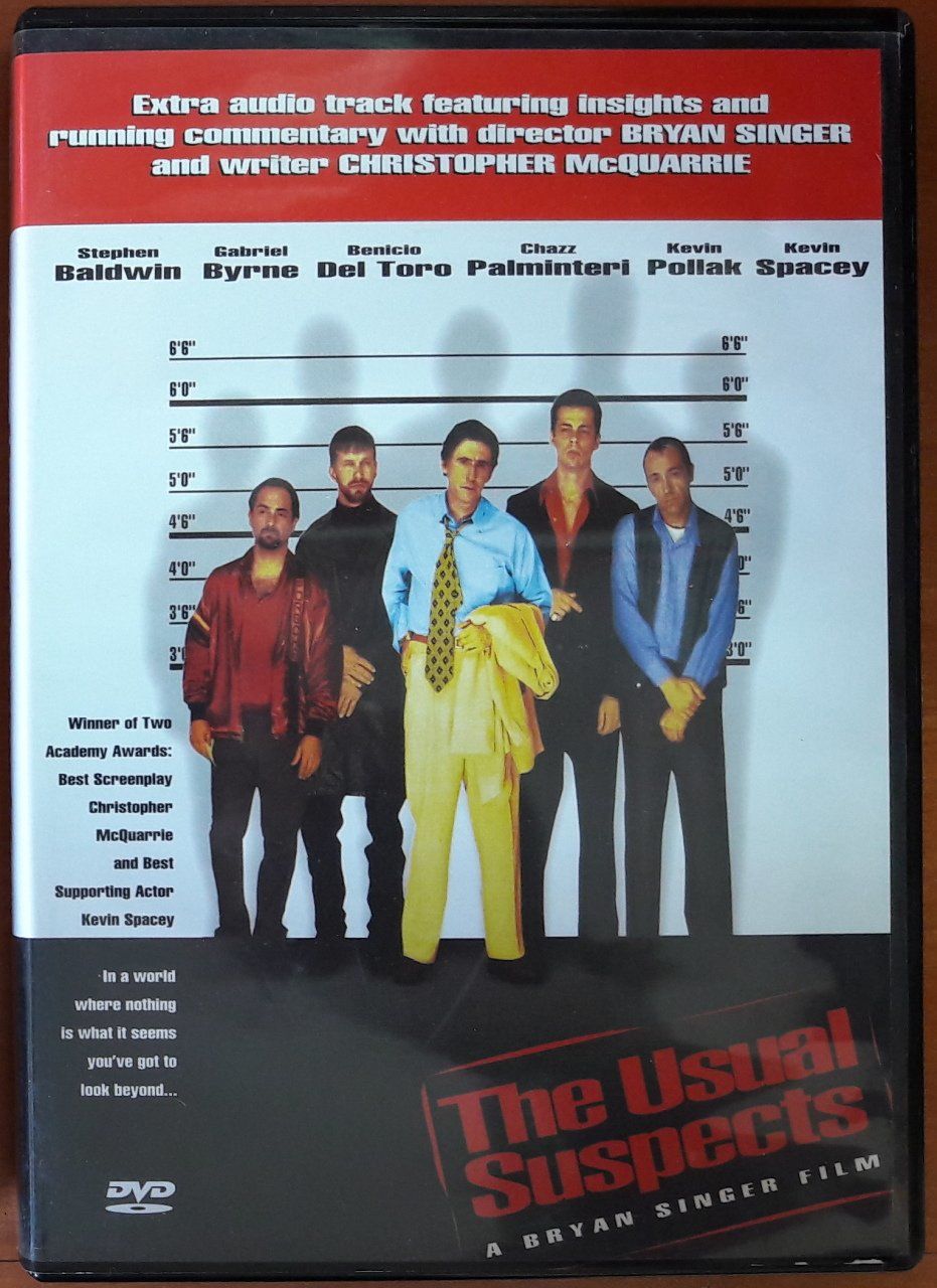 THE USUAL SUSPECTS - KEVIN SPACEY - DVD 2.EL 1. BÖLGE TR ALTYAZI YOKTUR