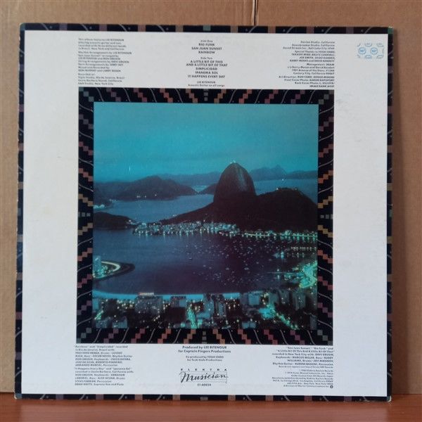 LEE RITENOUR – RIO (1982) - LP 2.EL PLAK