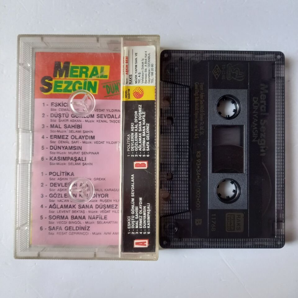 MERAL SEZGİN - DÜNYAMSIN (1993) - KASET 2.EL