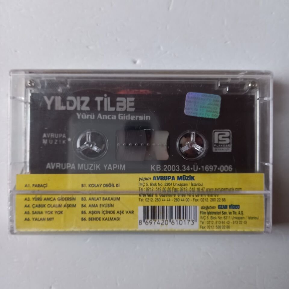 YILDIZ TİLBE – YÜRÜ ANCA GİDERSİN (2003) - KASET SIFIR