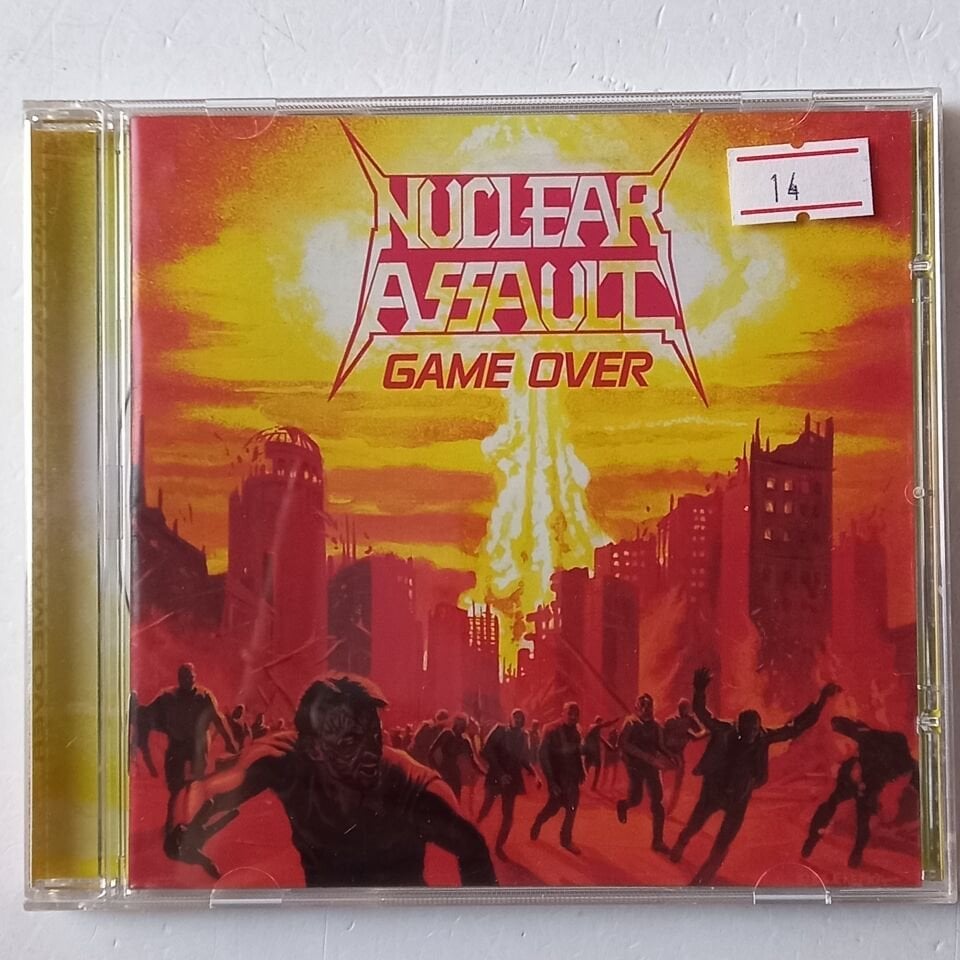 NUCLEAR ASSAULT – GAME OVER (1986) - CD REMASTERED 2011 REISSUE 2.EL
