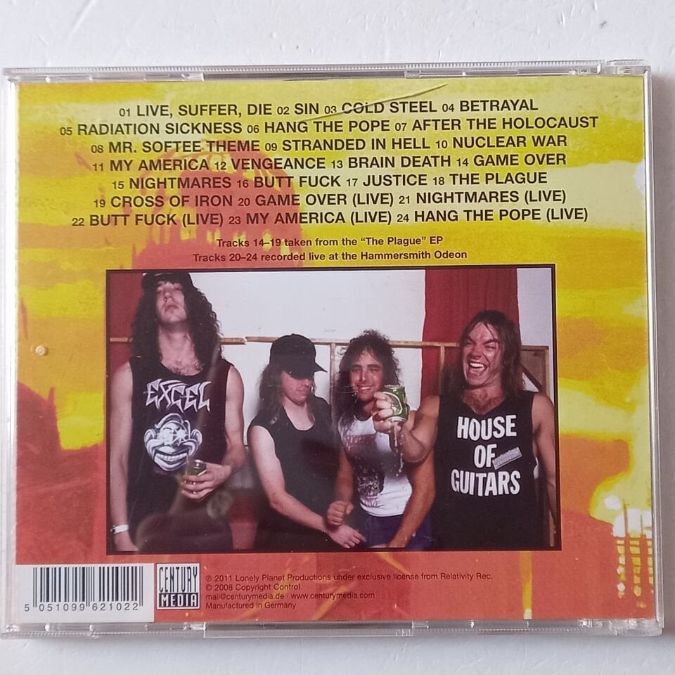 NUCLEAR ASSAULT – GAME OVER (1986) - CD REMASTERED 2011 REISSUE 2.EL