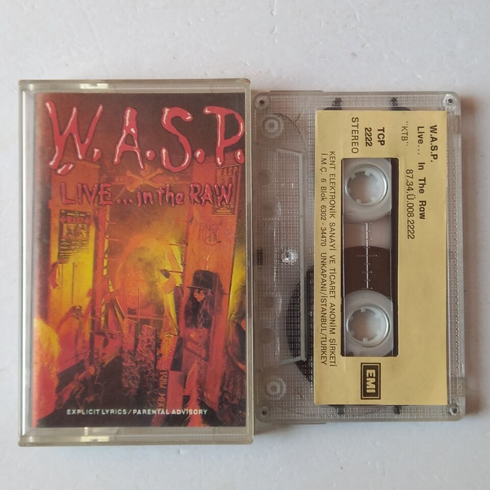 W.A.S.P. - LIVE IN THE RAW (1987) - KASET 2.EL