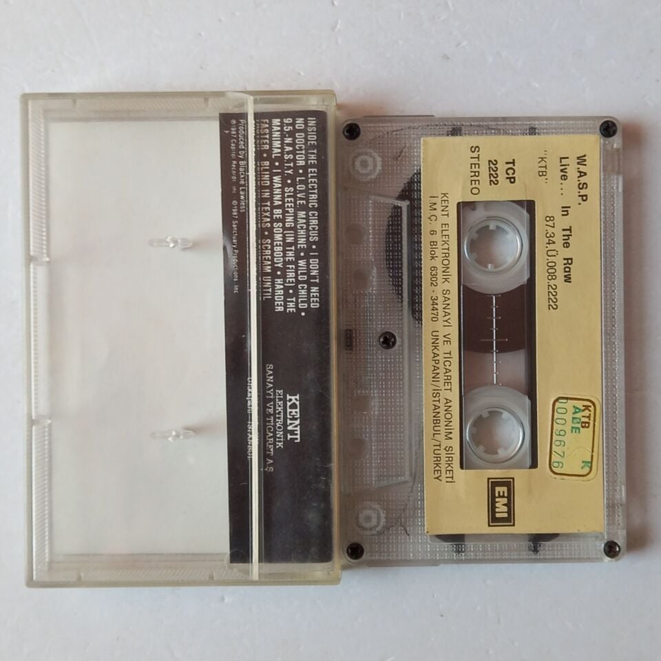 W.A.S.P. - LIVE IN THE RAW (1987) - KASET 2.EL
