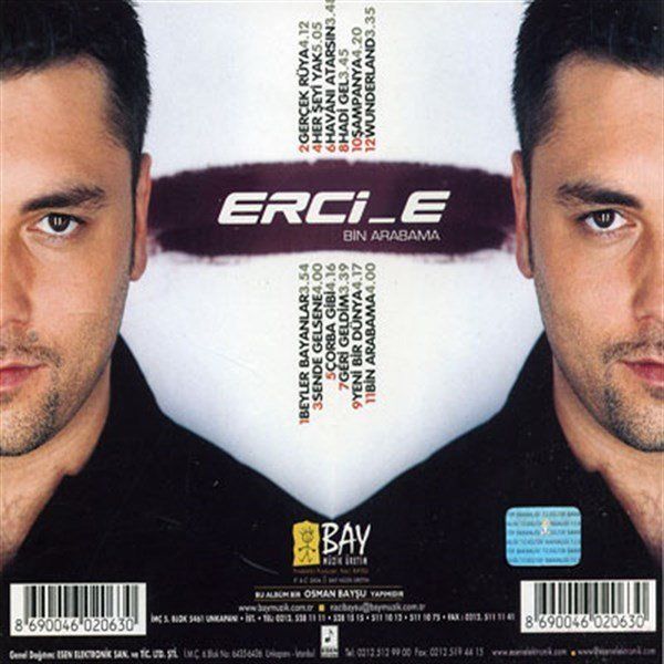 ERCİ E - BİN ARABAMA (2004) CD SIFIR